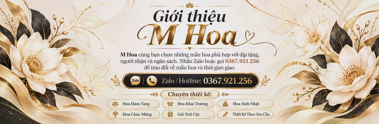 Ảnh bìa Shop hoa tươi Xã Vĩnh Gia An Giang - Tư vấn mẫu hoa hợp ngân sách